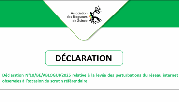 Déclaration - ABLOGUI