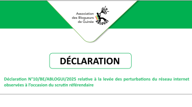 Déclaration - ABLOGUI